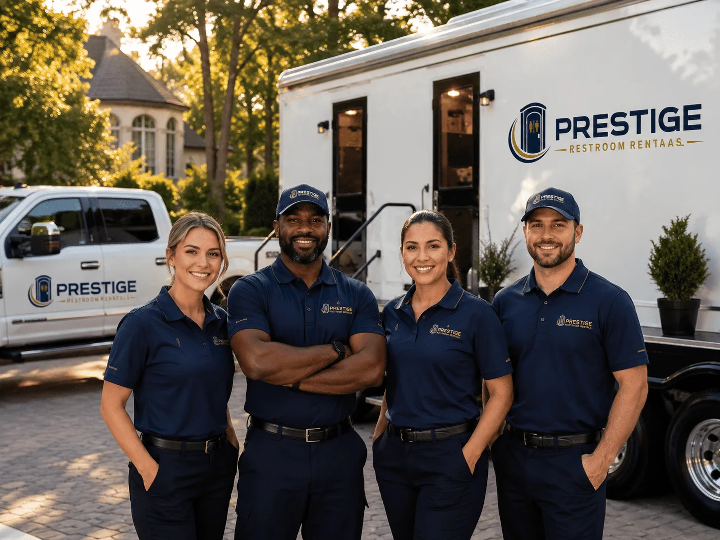 Trusted Luxury Portable Restrooms company in Gorum, LA